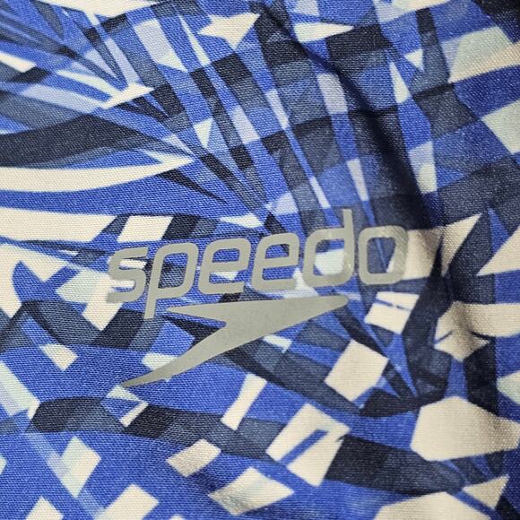 Speedo Women's Lightweight Swim Skort "Blue Palms" NWT Size Large - Picture 6 of 12